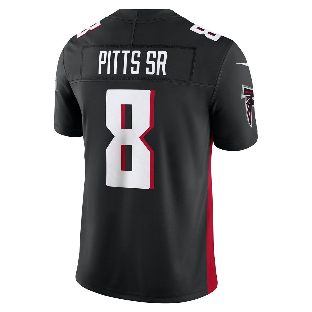 Kyle Pitts Sr. Atlanta Falcons Nike Vapor F.U.S.E. Limited Jersey - Black Official NFL Team Apparel Football Fan Gear