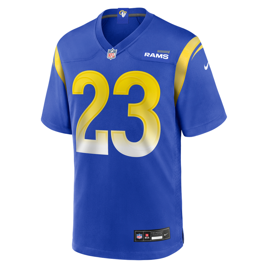 Kyren Williams Los Angeles Rams Nike Game Player Jersey - Royal Official NFL Team Apparel Football Fan Gear