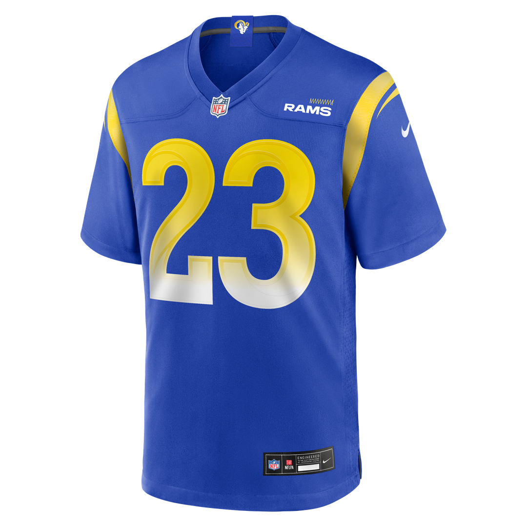 Kyren Williams Los Angeles Rams Nike Game Player Jersey - Royal Official NFL Team Apparel Football Fan Gear