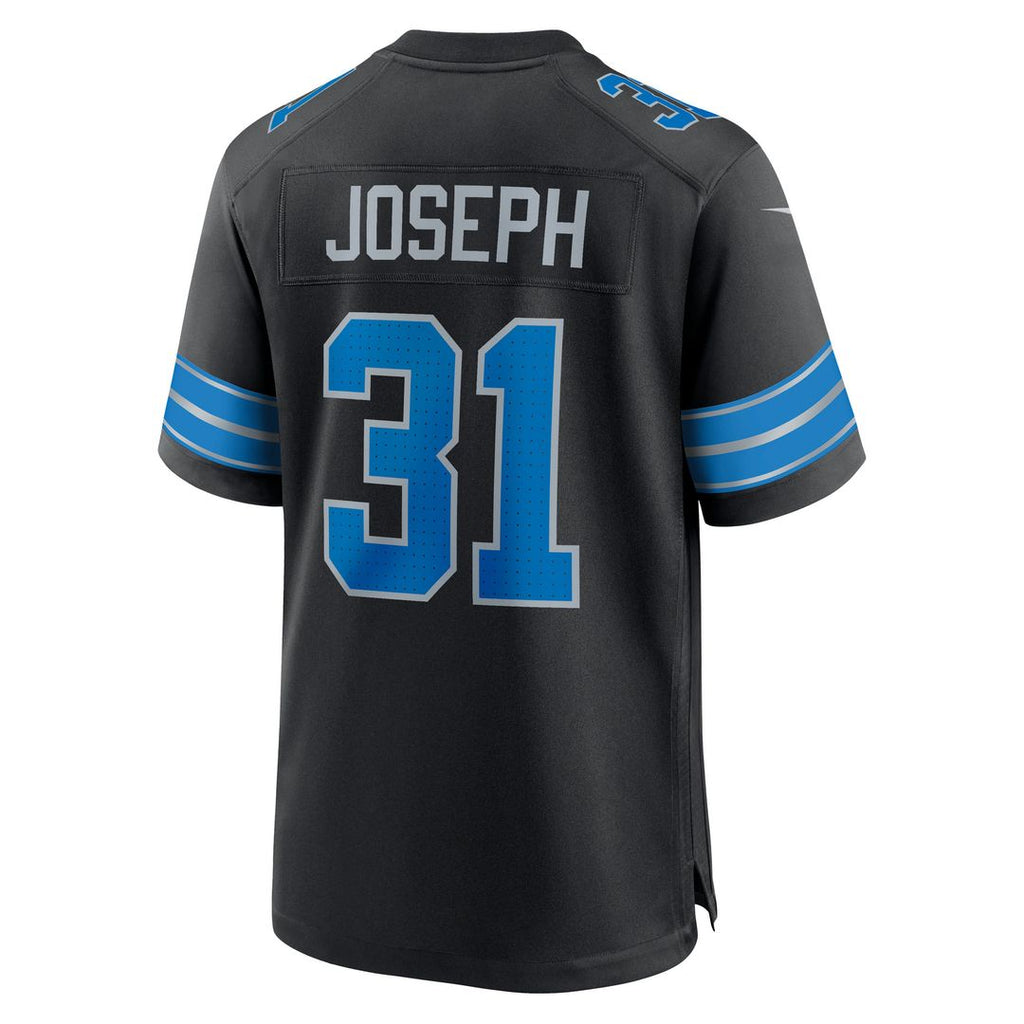 Kerby Joseph Detroit Lions Nike Team Game Jersey - Blue Official NFL Team Apparel Football Fan Gear