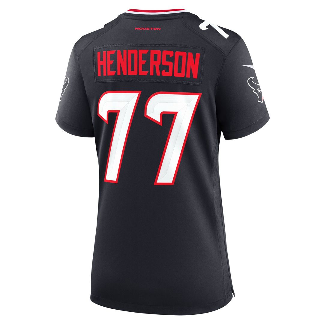 LaDarius Henderson Houston Texans Nike Women's Game Jersey - Navy Official NFL Team Apparel Football Fan Gear