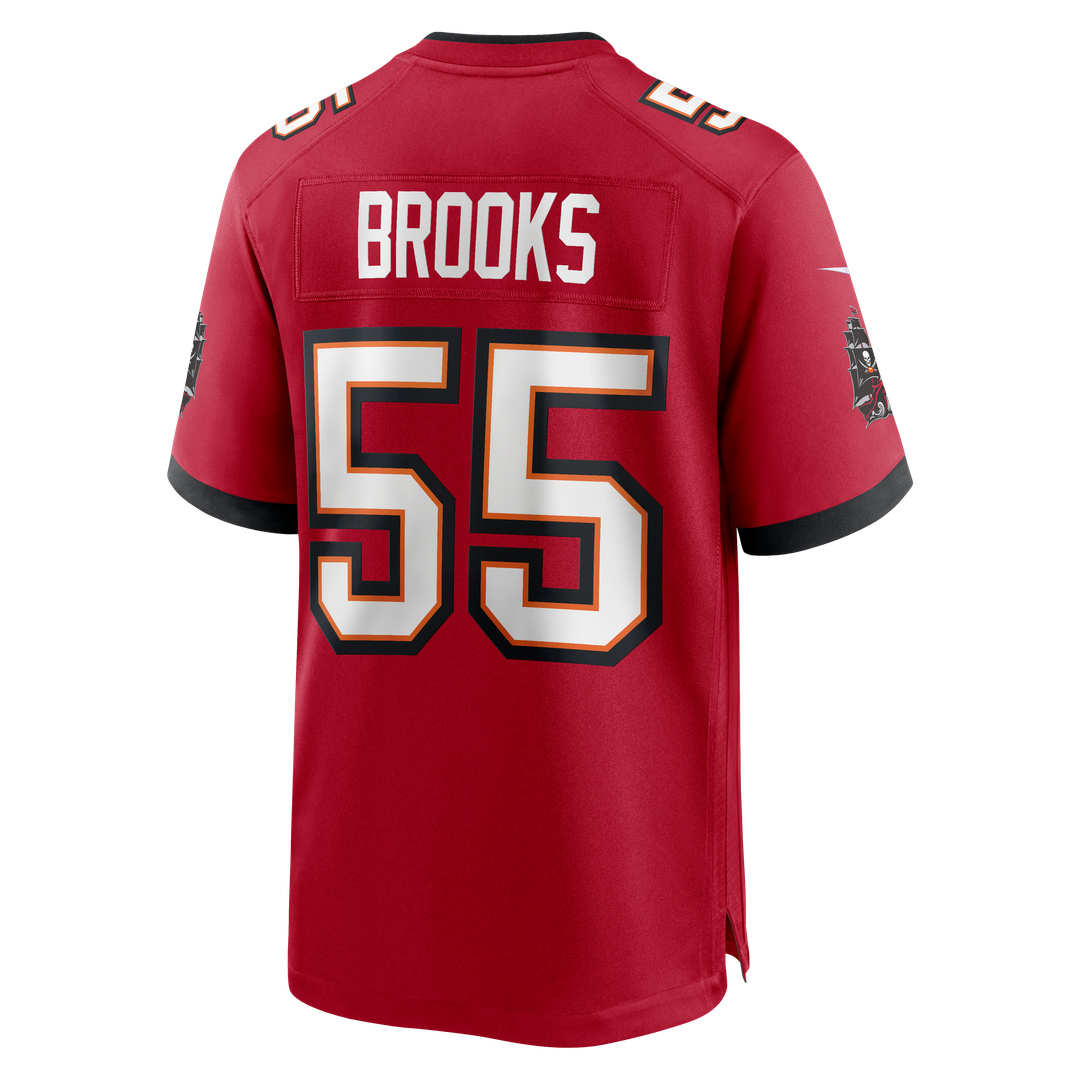 Derrick Brooks Tampa Bay Buccaneers Nike Game Retired Player Jersey - Red Official NFL Team Apparel Football Fan Gear