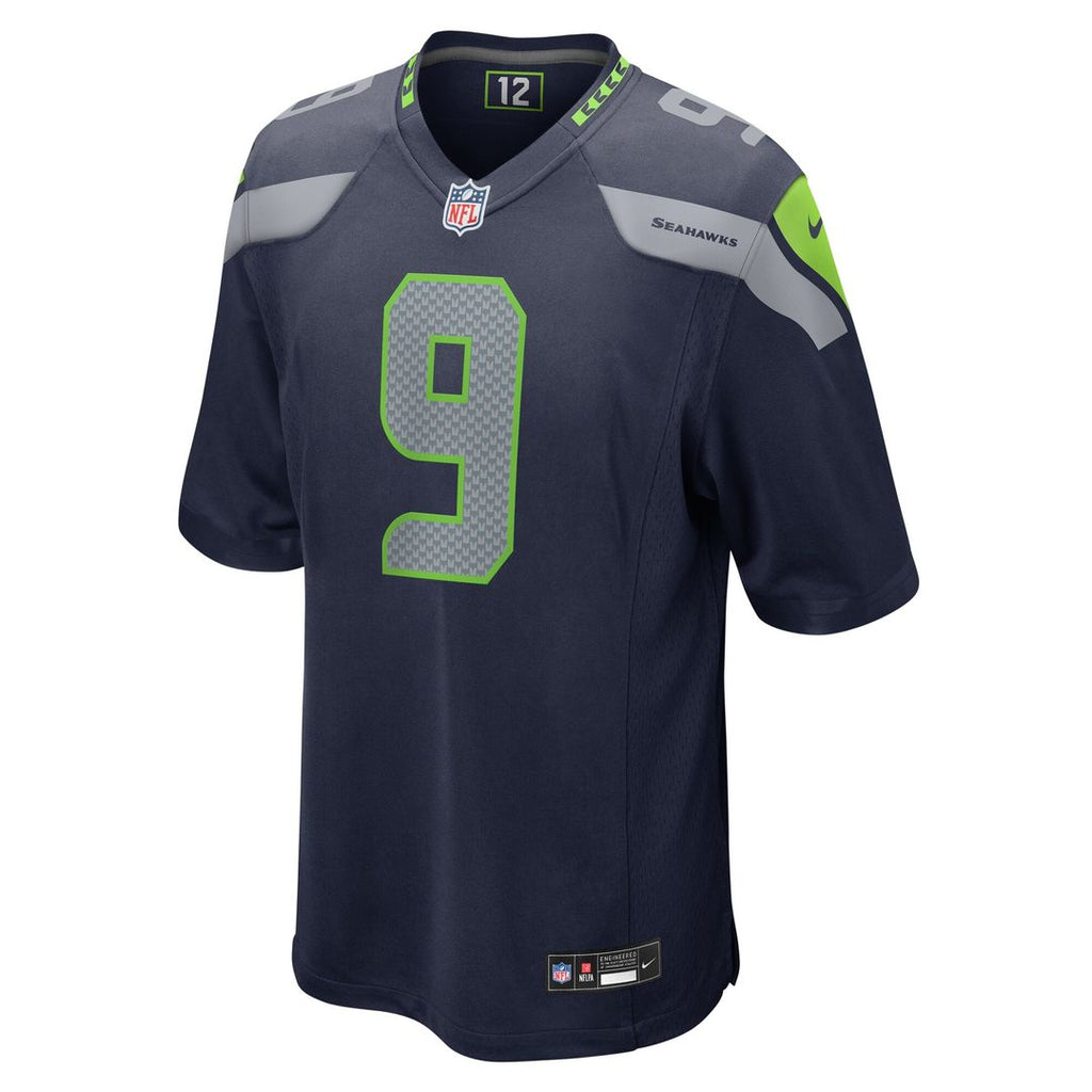 Kenneth Walker III Seattle Seahawks Nike Team Game Jersey - College Navy Official NFL Team Apparel Football Fan Gear