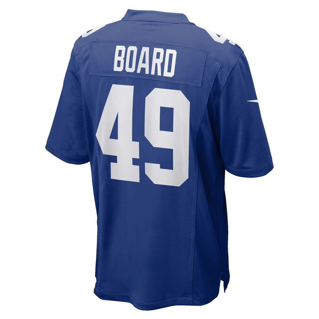 Chris Board New York Giants Nike Team Game Jersey - Royal Official NFL Team Apparel Football Fan Gear
