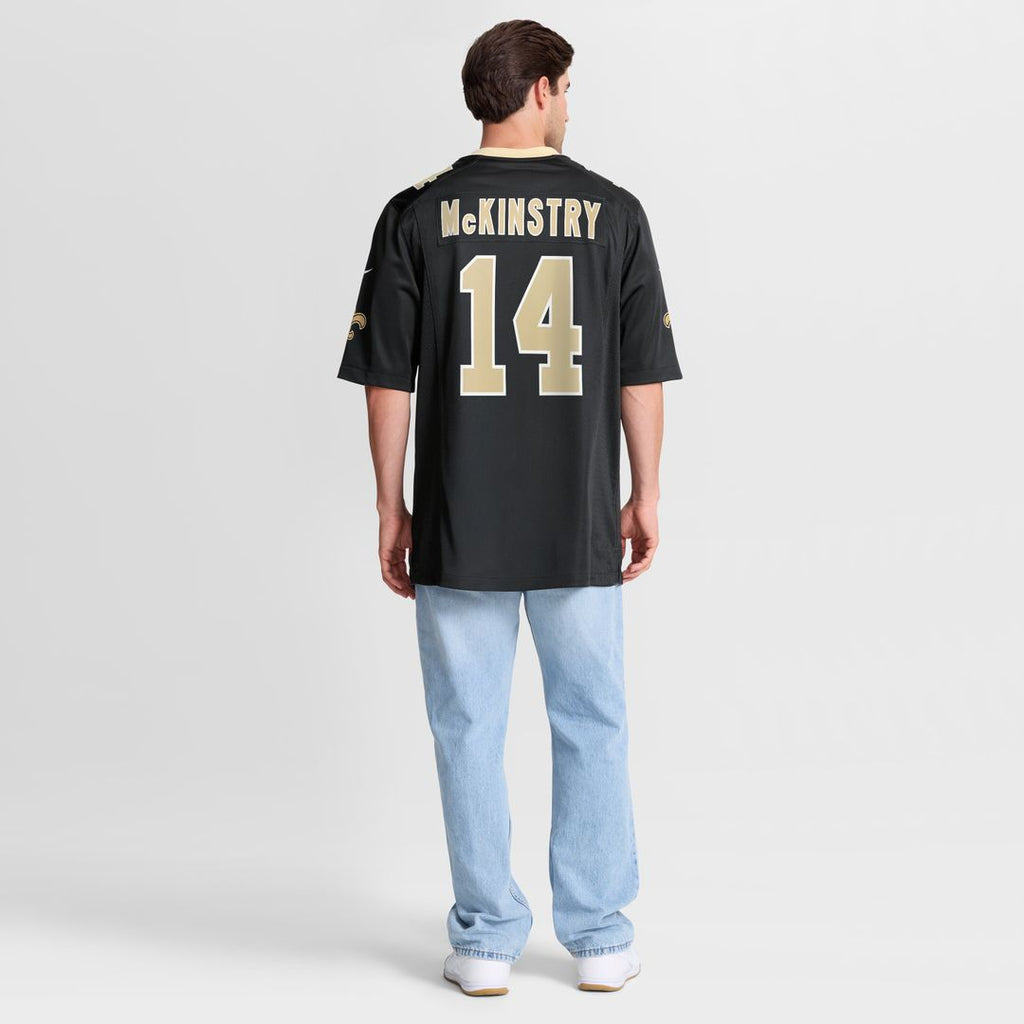 Ga'Quincy McKinstry New Orleans Saints Nike Player Game Jersey - Black Official NFL Team Apparel Football Fan Gear