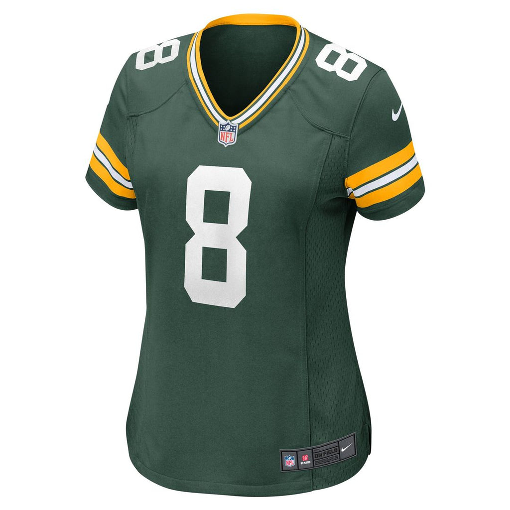 Josh Jacobs Green Bay Packers Nike Women's Team Game Jersey - Green Official NFL Team Apparel Football Fan Gear