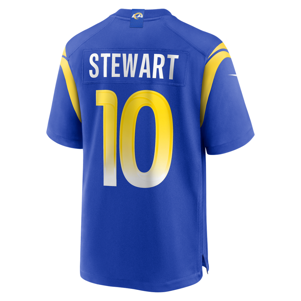 Josaiah Stewart Los Angeles Rams Nike Team Game Jersey - Royal Official NFL Team Apparel Football Fan Gear