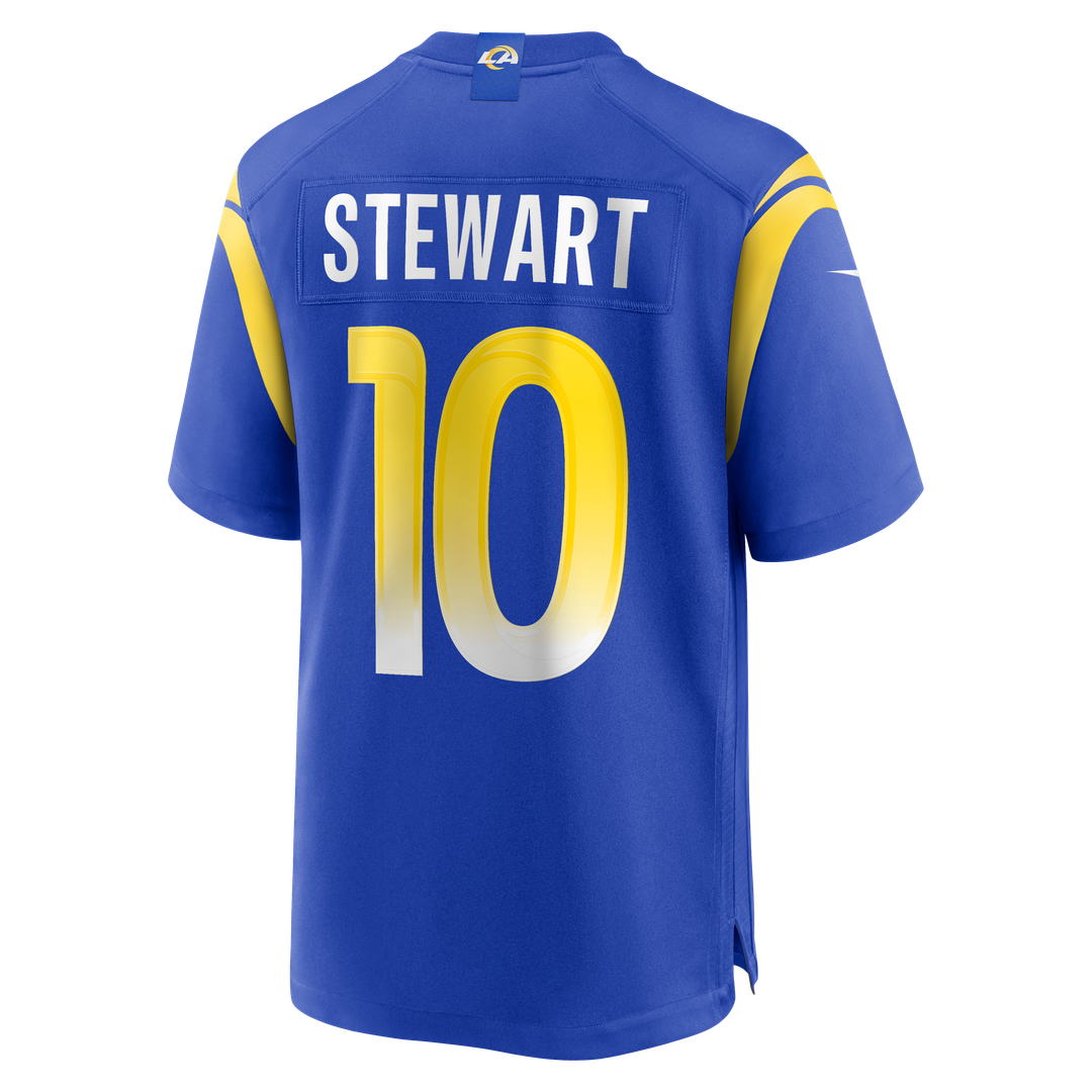 Josaiah Stewart Los Angeles Rams Nike Team Game Jersey - Royal Official NFL Team Apparel Football Fan Gear