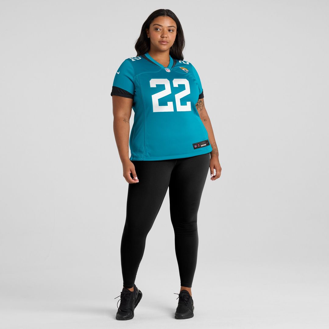 Jarrian Jones Jacksonville Jaguars Nike Women's Game Jersey - Teal Official NFL Team Apparel Football Fan Gear