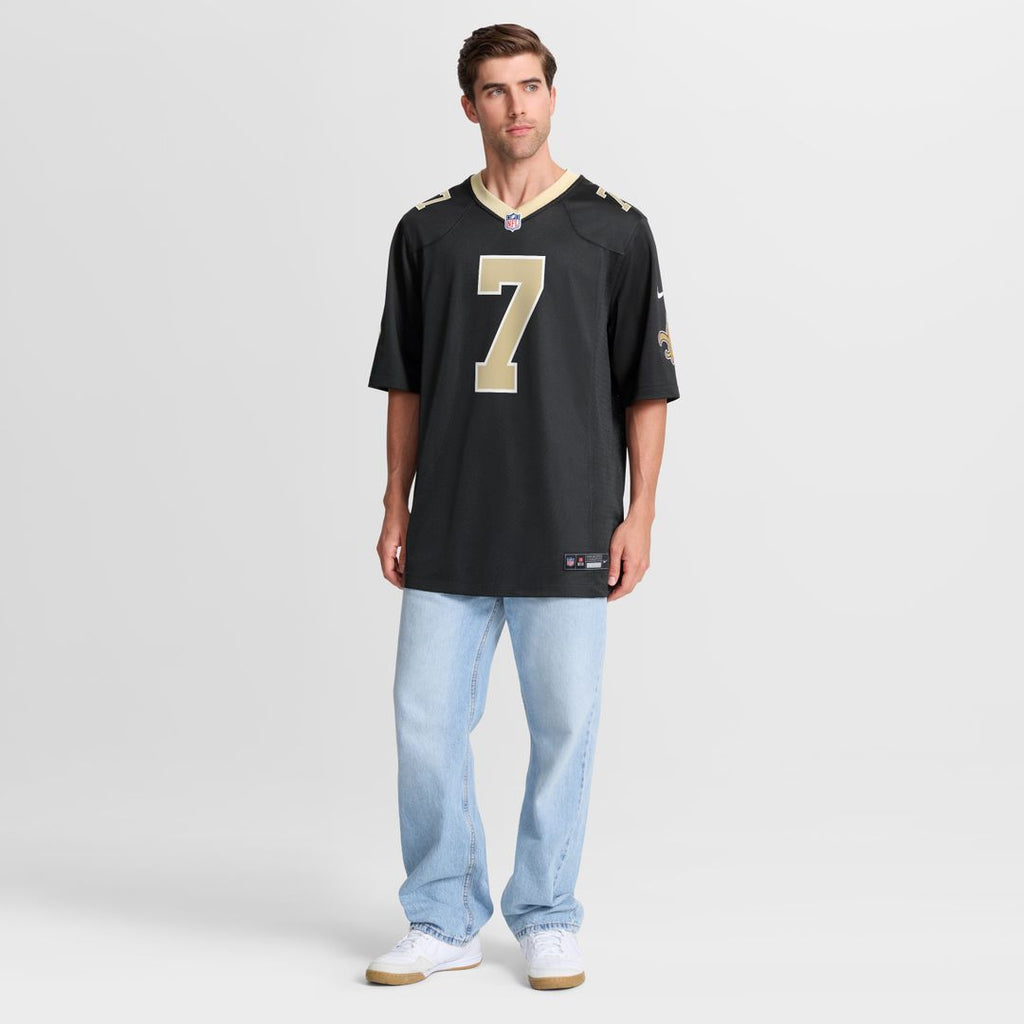 Taysom Hill New Orleans Saints Nike Game Jersey - Black Official NFL Team Apparel Football Fan Gear