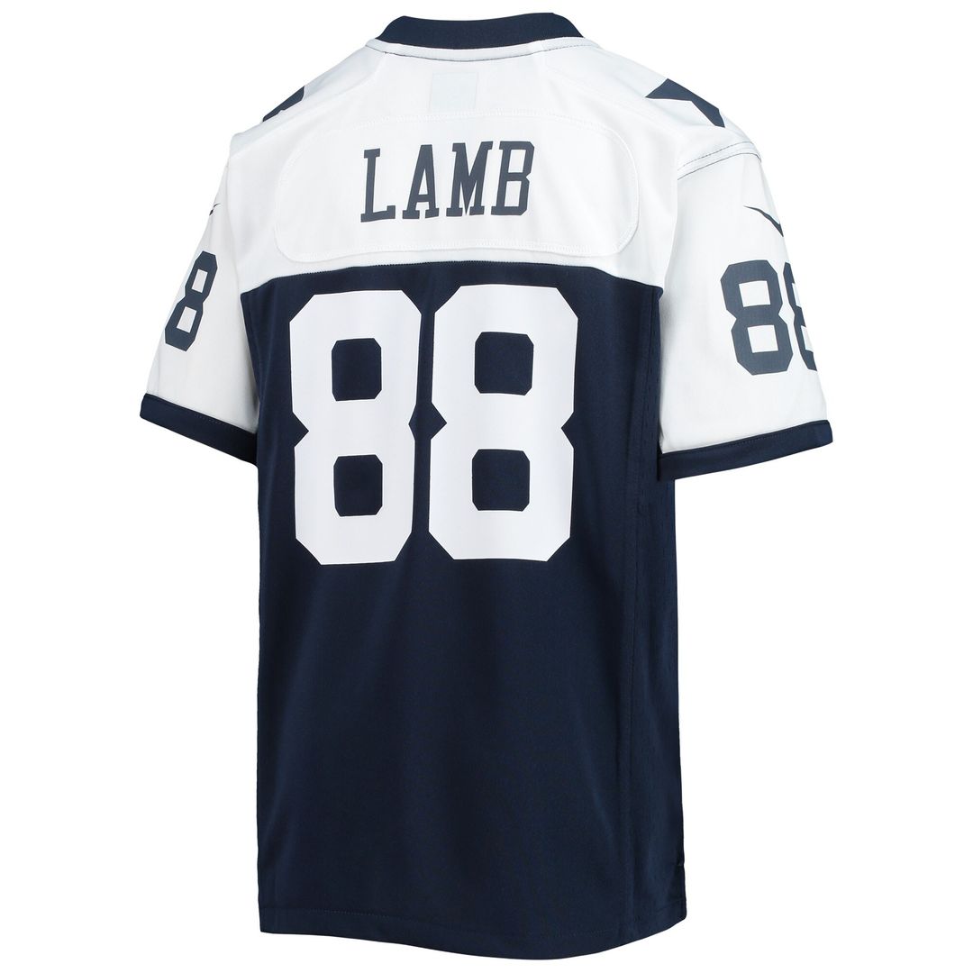 CeeDee Lamb Dallas Cowboys Nike Youth Alternate Team Game Jersey - Navy Official NFL Team Apparel Football Fan Gear