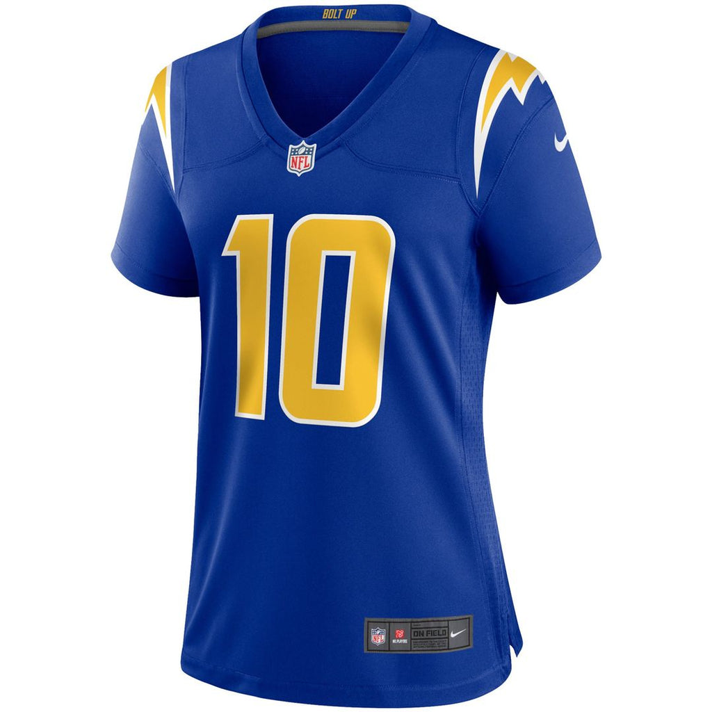 Justin Herbert Los Angeles Chargers Nike Women's Alternate Game Jersey - Navy Official NFL Team Apparel Football Fan Gear