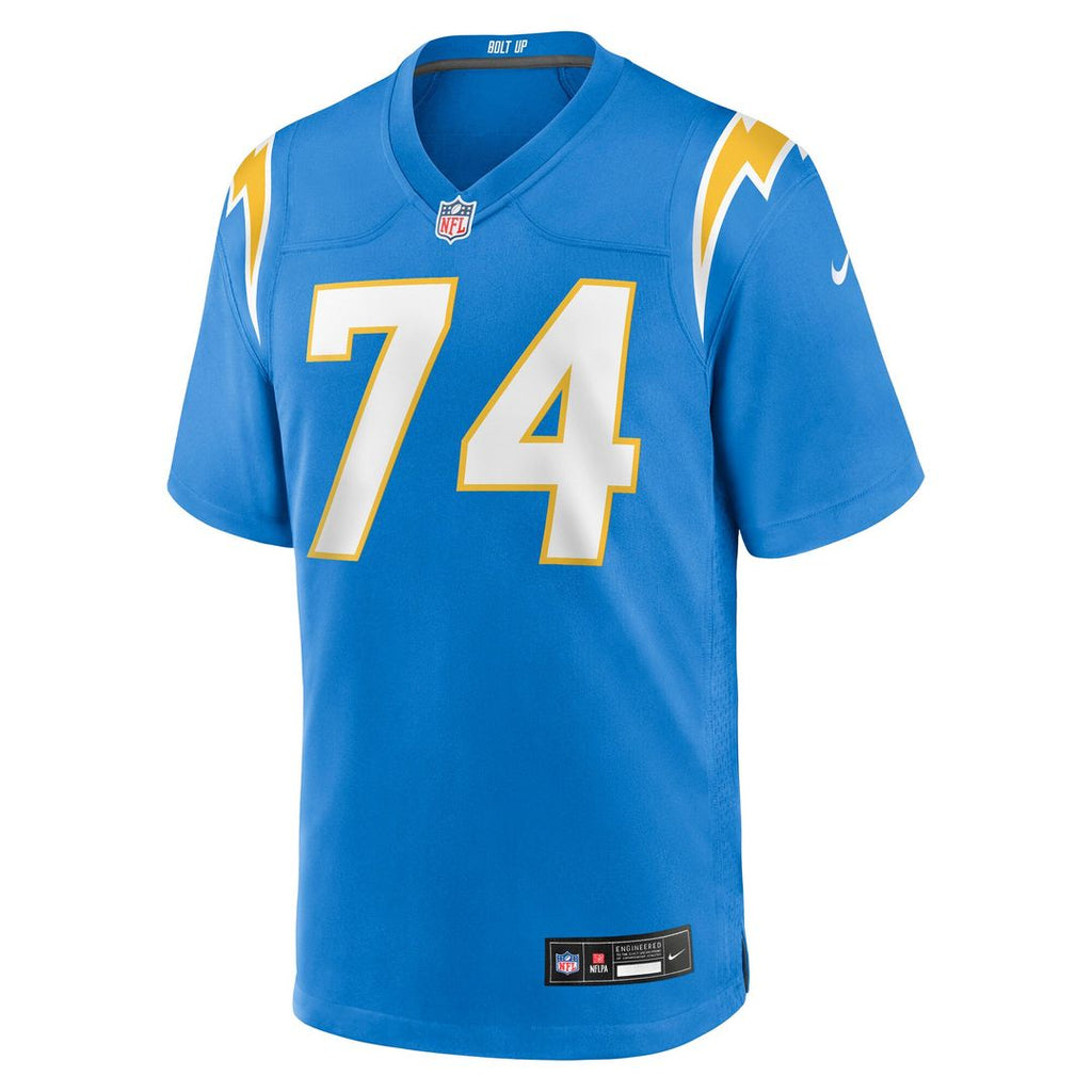 Kayode Awosika Los Angeles Chargers Nike Team Game Jersey - Powder Blue Official NFL Team Apparel Football Fan Gear