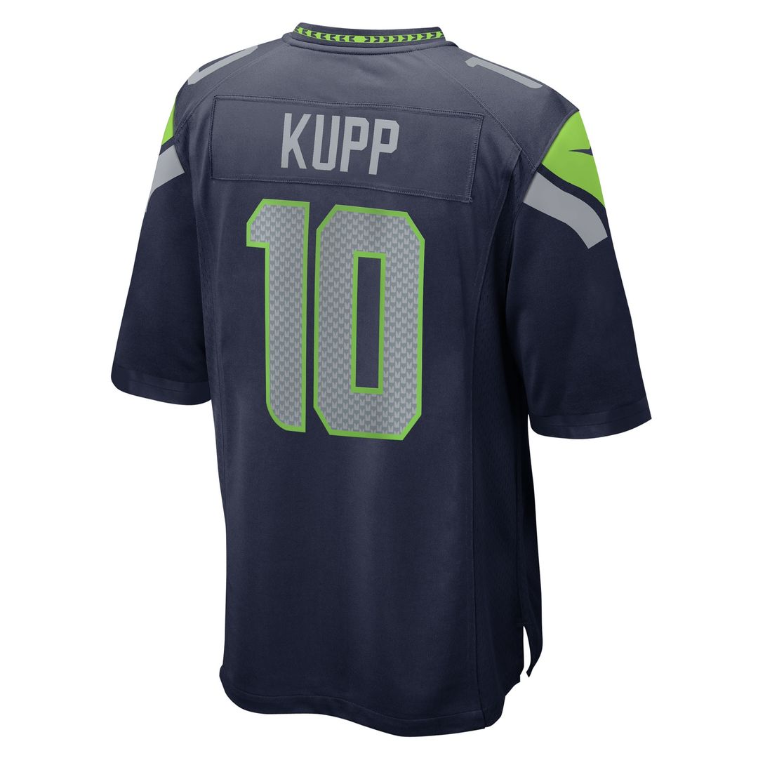 Cooper Kupp Seattle Seahawks Nike Team Game Jersey - College Navy Official NFL Team Apparel Football Fan Gear