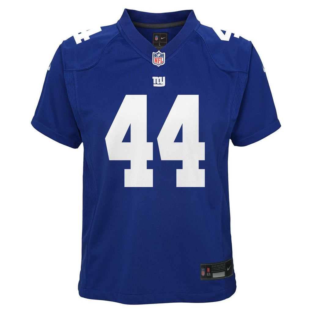 Cam Skattebo New York Giants Nike Youth Team Game Jersey - Royal Official NFL Team Apparel Football Fan Gear