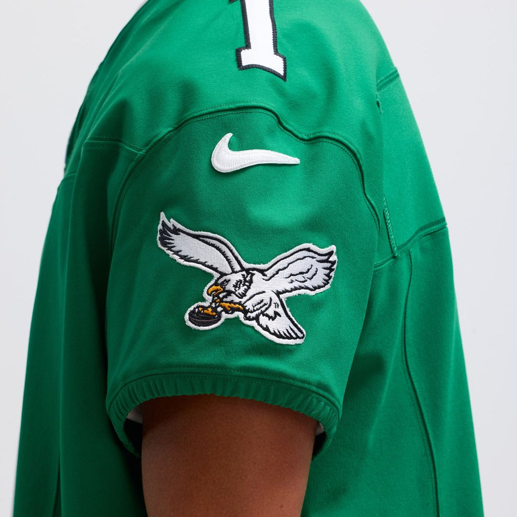 Jalen Hurts Philadelphia Eagles Nike 2nd Alternate Vapor F.U.S.E. Elite Jersey - Kelly Green Official NFL Team Apparel Football Fan Gear