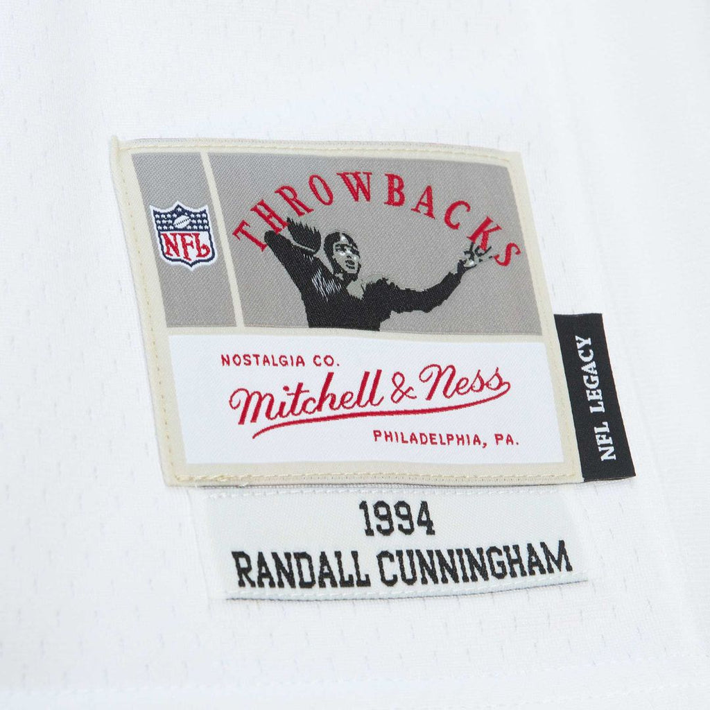 Randall Cunningham Philadelphia Eagles Mitchell & Ness Legacy Replica Jersey - White Official NFL Team Apparel Football Fan Gear
