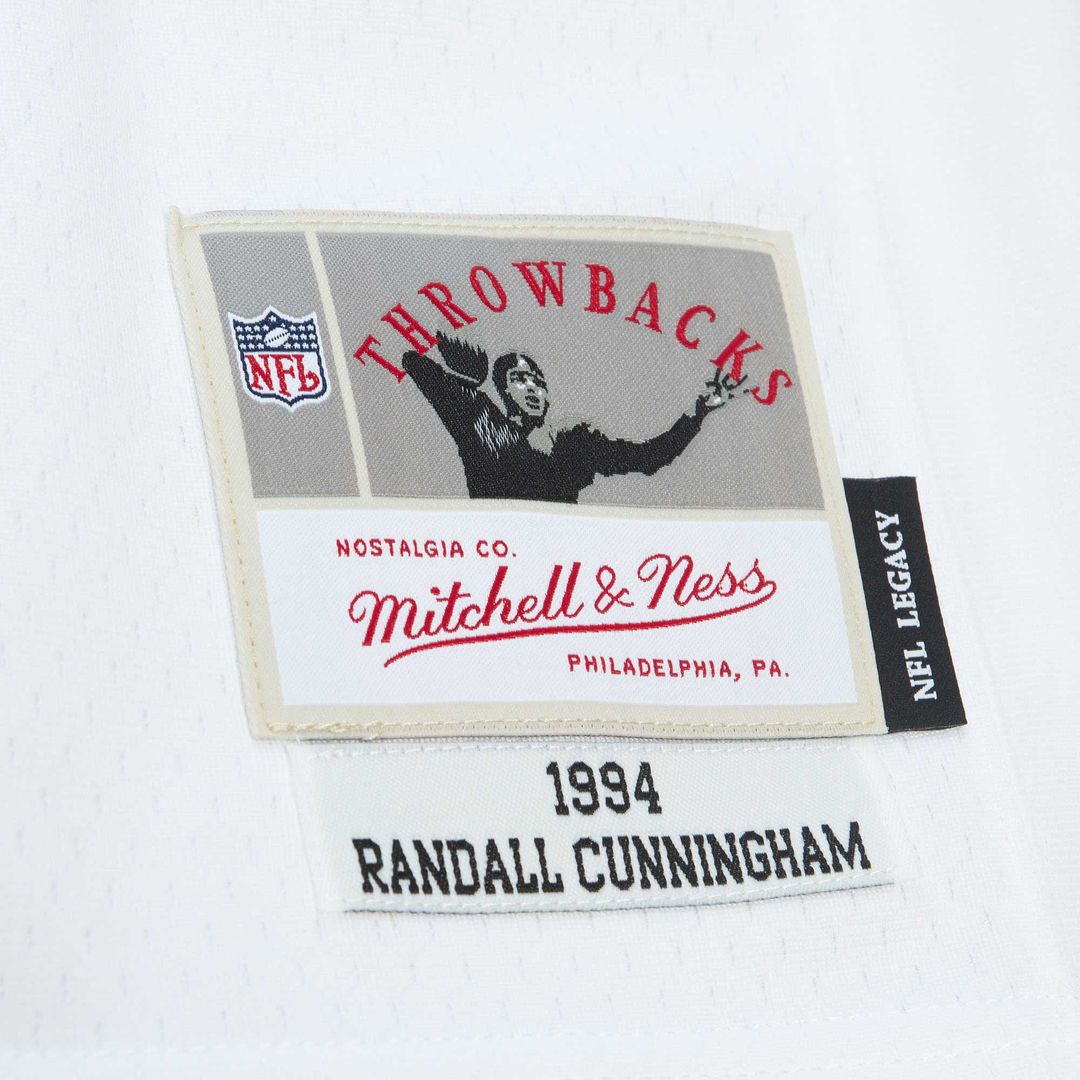Randall Cunningham Philadelphia Eagles Mitchell & Ness Legacy Replica Jersey - White Official NFL Team Apparel Football Fan Gear