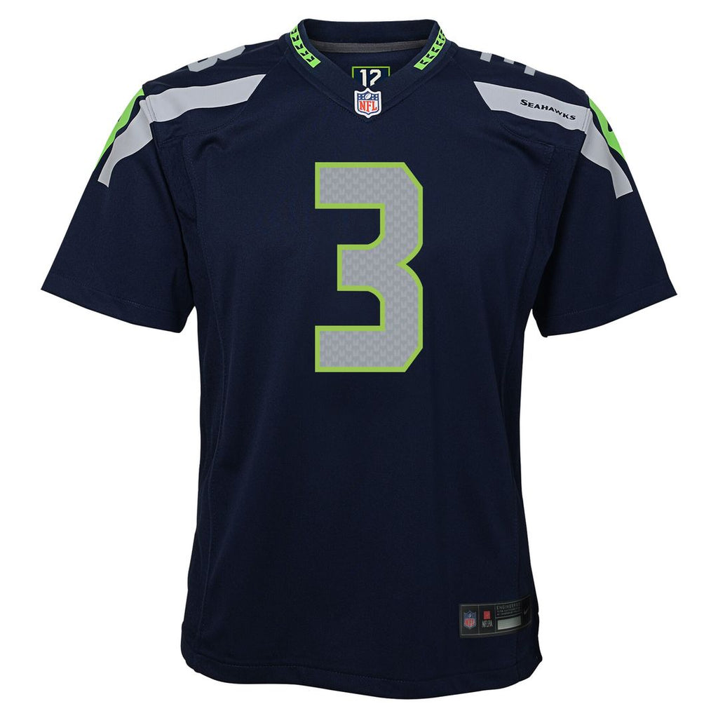 Nick Emmanwori Seattle Seahawks Nike Youth Game Jersey - College Navy Official NFL Team Apparel Football Fan Gear