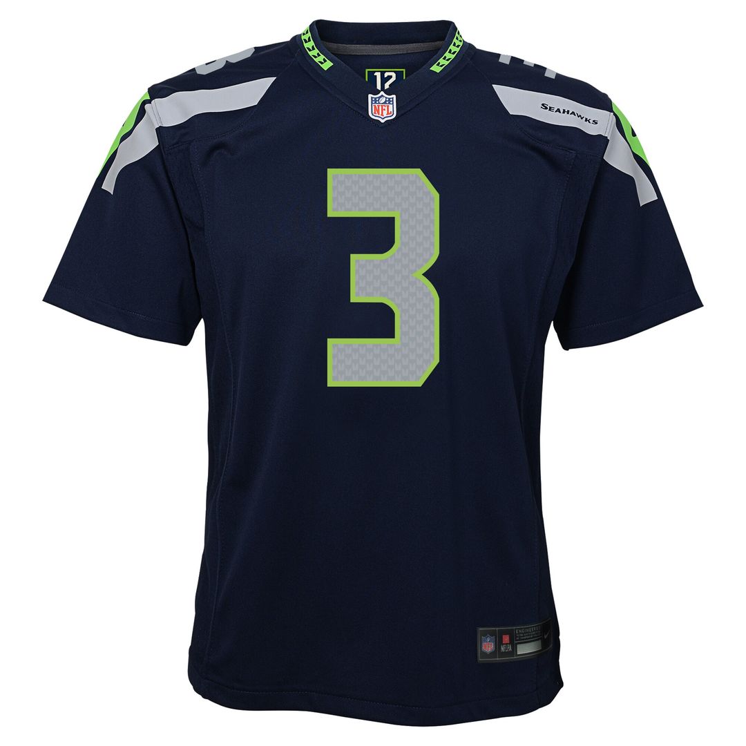 Nick Emmanwori Seattle Seahawks Nike Youth Game Jersey - College Navy Official NFL Team Apparel Football Fan Gear