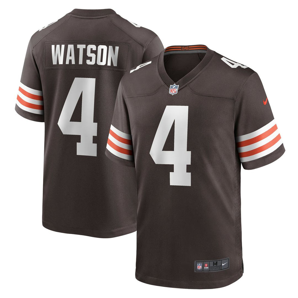 Deshaun Watson Cleveland Browns Nike Game Jersey - Brown Official NFL Team Apparel Football Fan Gear