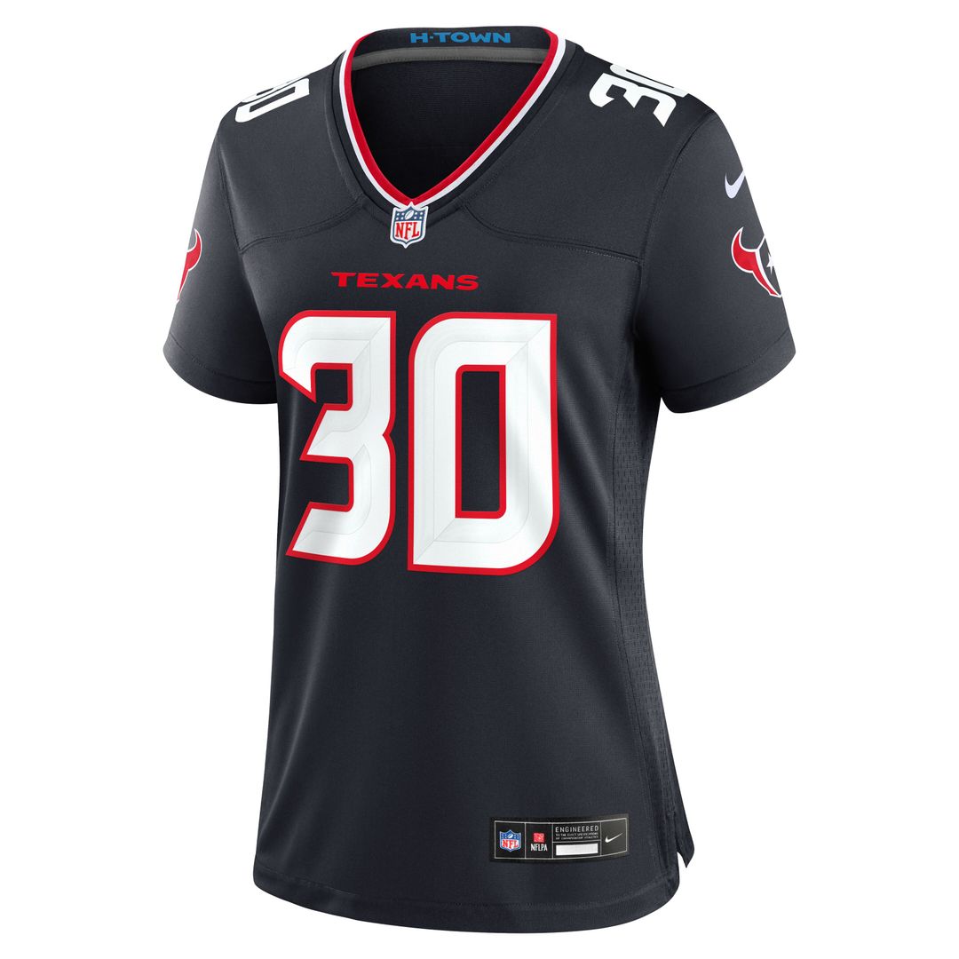 Brandon Codrington Houston Texans Nike Women's Team Game Jersey - Navy Official NFL Team Apparel Football Fan Gear