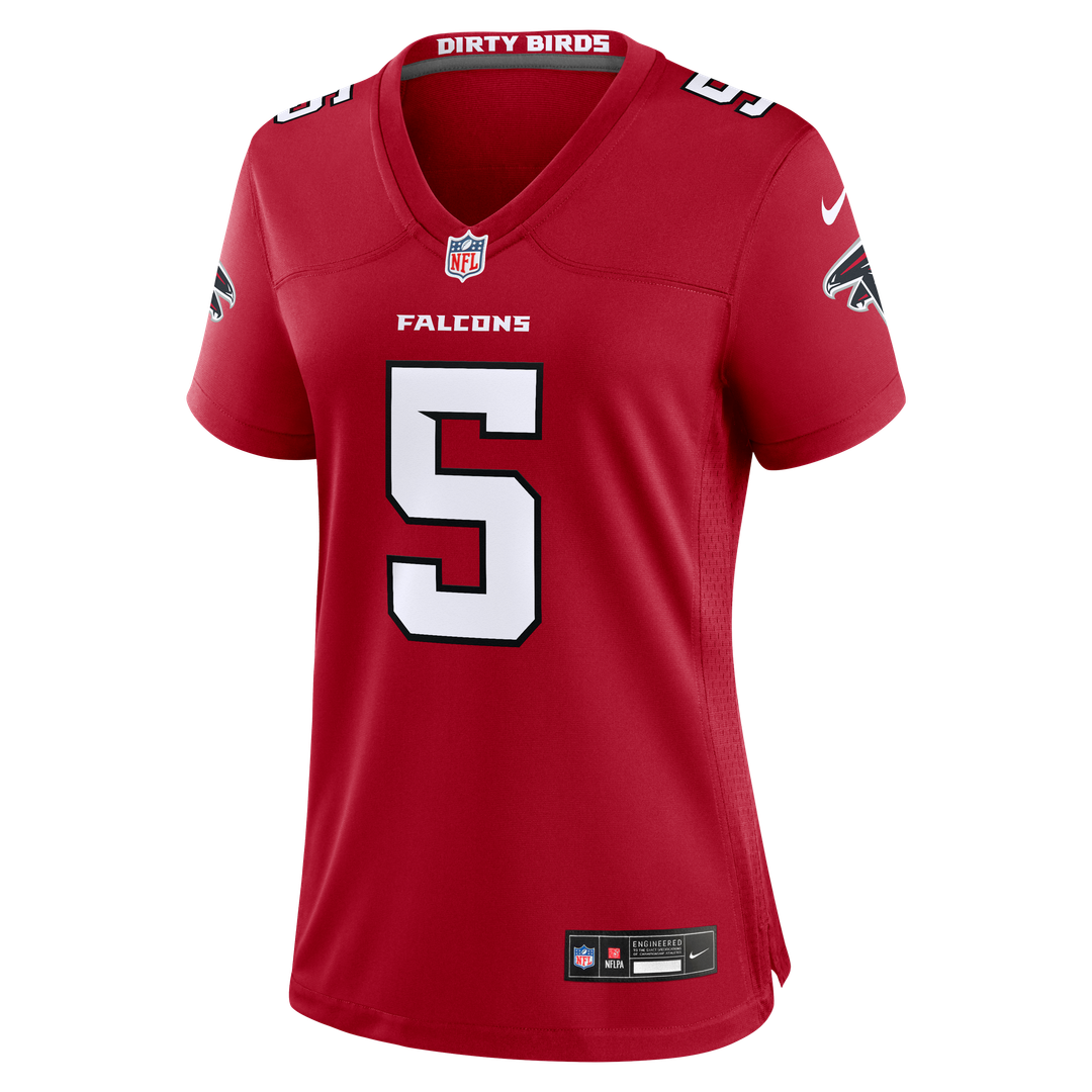 Drake London Atlanta Falcons Nike Women's Game Jersey - Red Official NFL Team Apparel Football Fan Gear