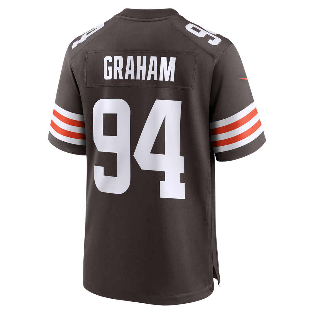 Mason Graham Cleveland Browns Nike Game Jersey - Brown Official NFL Team Apparel Football Fan Gear