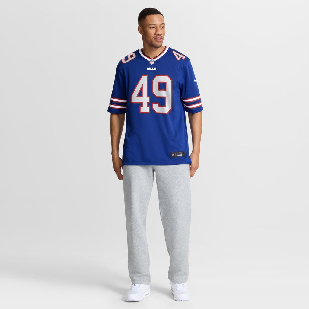 DaShaun White Buffalo Bills Nike Team Game Jersey - Royal Official NFL Team Apparel Football Fan Gear