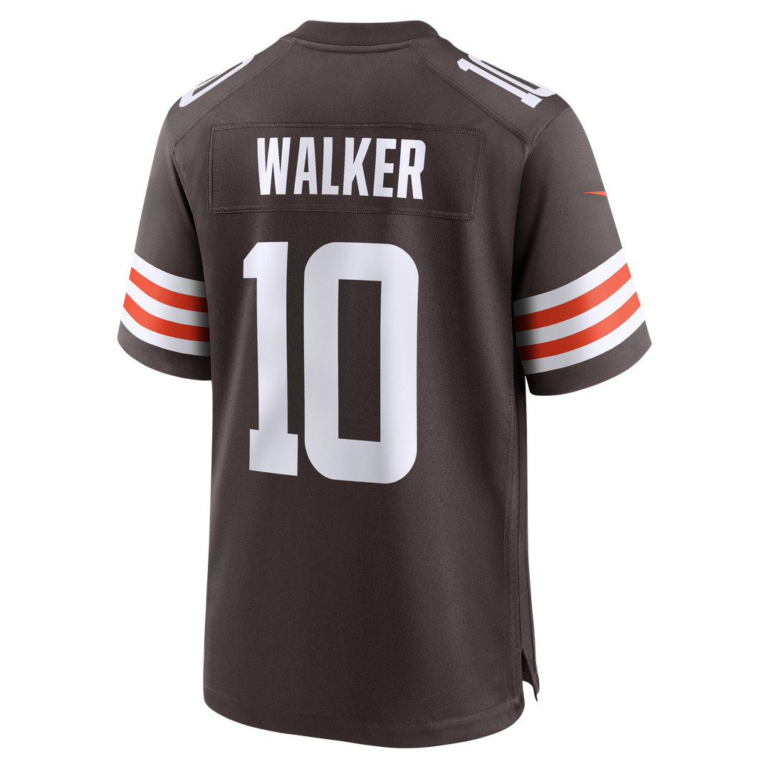 Phillip Walker Cleveland Browns Nike Team Game Jersey - Brown Official NFL Team Apparel Football Fan Gear