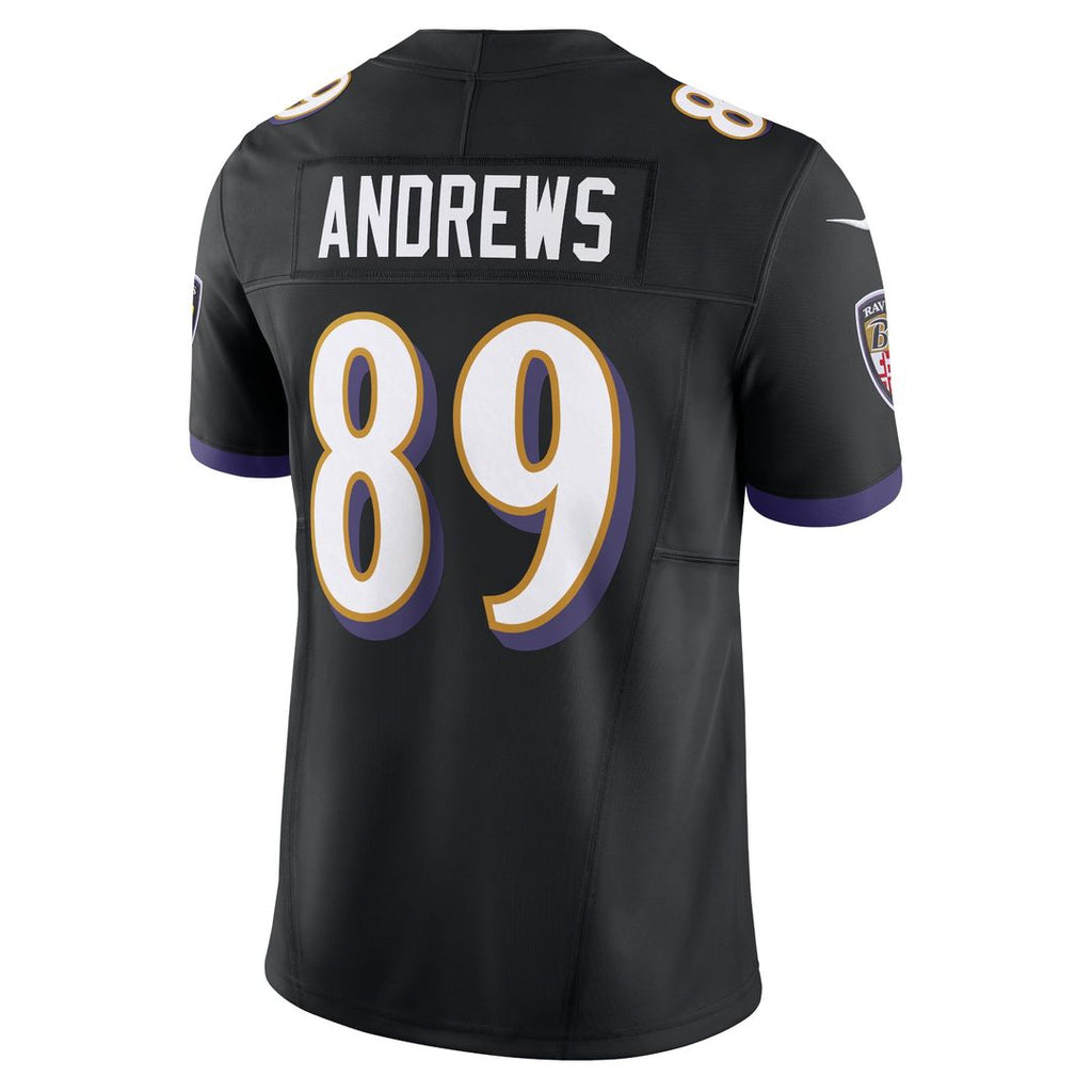 Mark Andrews Baltimore Ravens Nike Vapor F.U.S.E. Limited Jersey - Black Official NFL Team Apparel Football Fan Gear