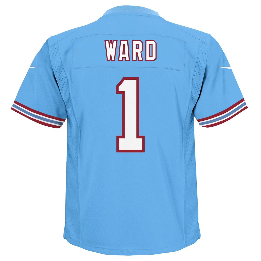 Cameron Ward Tennessee Titans Nike Toddler Alternate 2 Game Jersey - Light Blue Official NFL Team Apparel Football Fan Gear