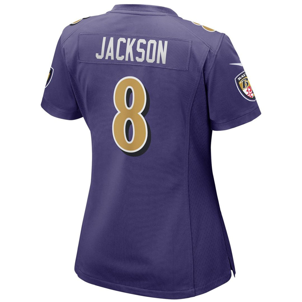 Lamar Jackson Baltimore Ravens Nike Women's Alternate Game Player Jersey - Purple Official NFL Team Apparel Football Fan Gear