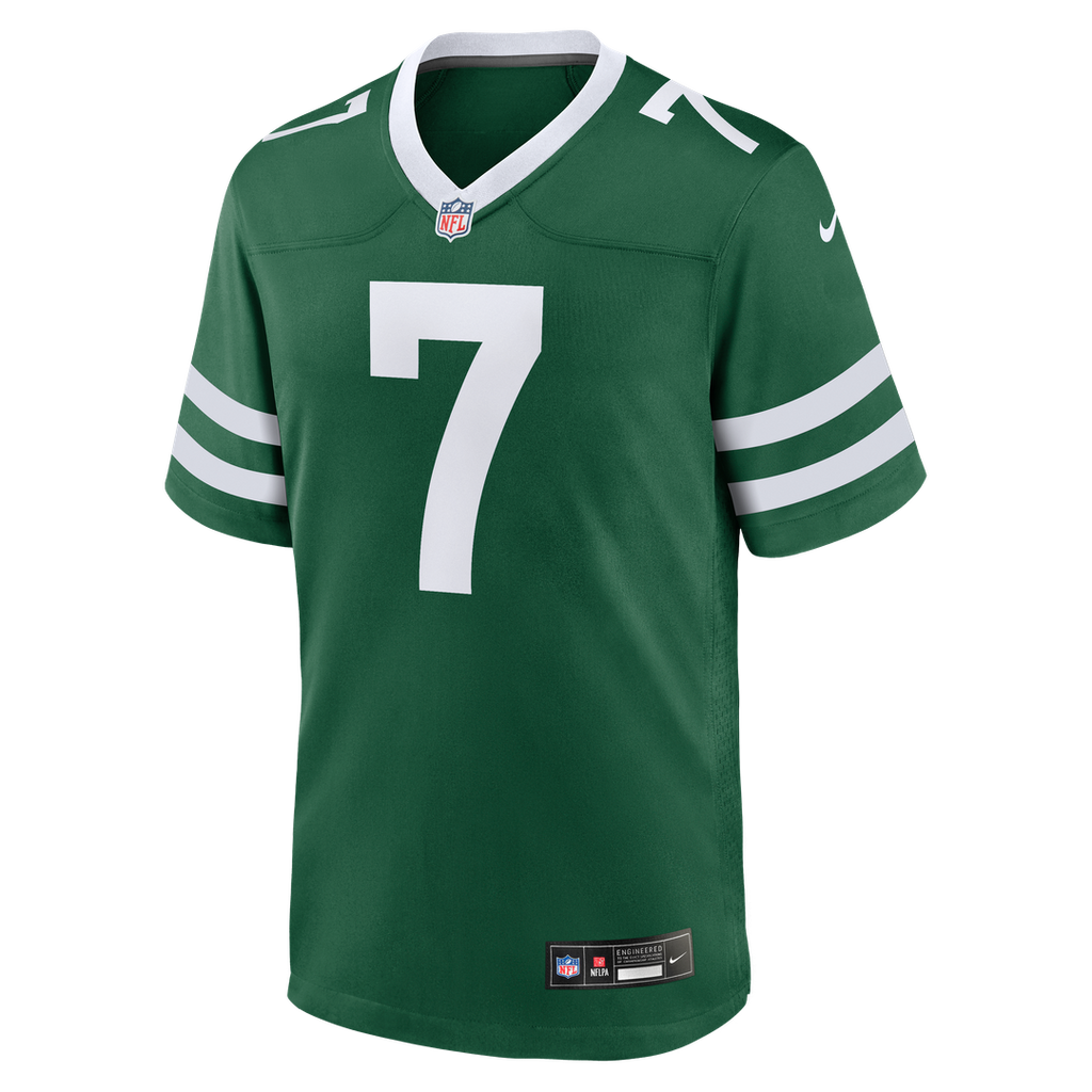Geno Smith New York Jets Nike Game Jersey - Legacy Green Official NFL Team Apparel Football Fan Gear