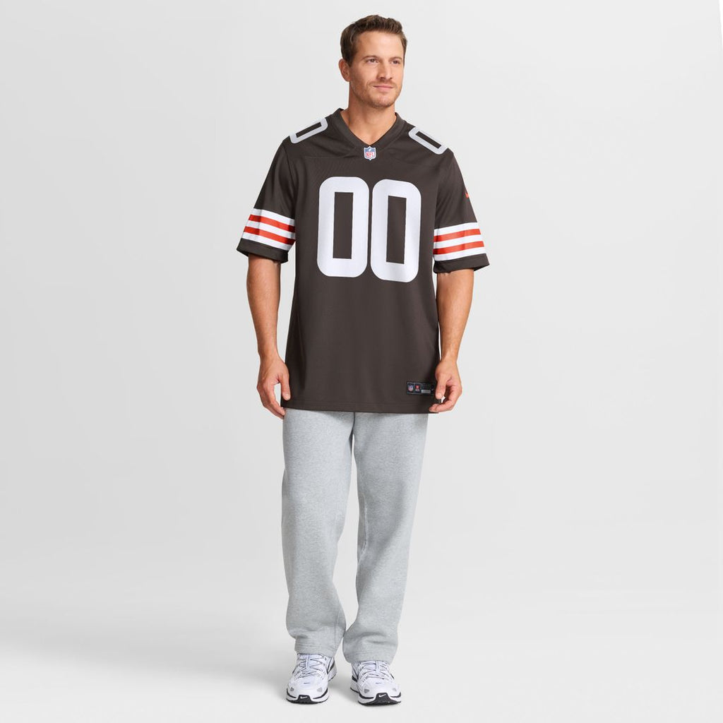 Emmanuel McNeil-Warren Cleveland Browns Nike Game Jersey - Brown Official NFL Team Apparel Football Fan Gear