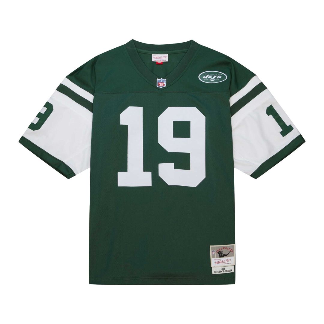 Keyshawn Johnson New York Jets Mitchell & Ness Legacy Replica Jersey - Green Official NFL Team Apparel Football Fan Gear