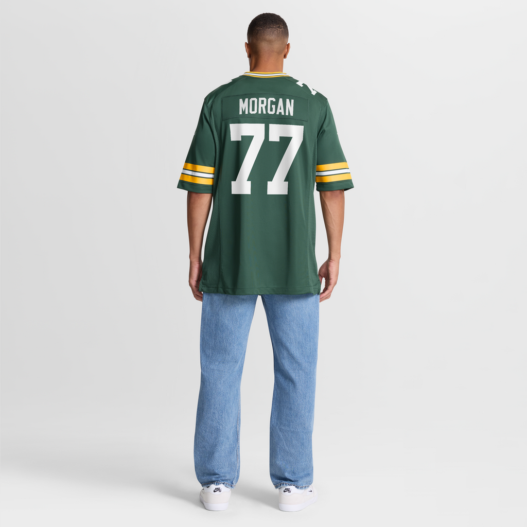 Jordan Morgan Green Bay Packers Nike Player Game Jersey - Green Official NFL Team Apparel Football Fan Gear