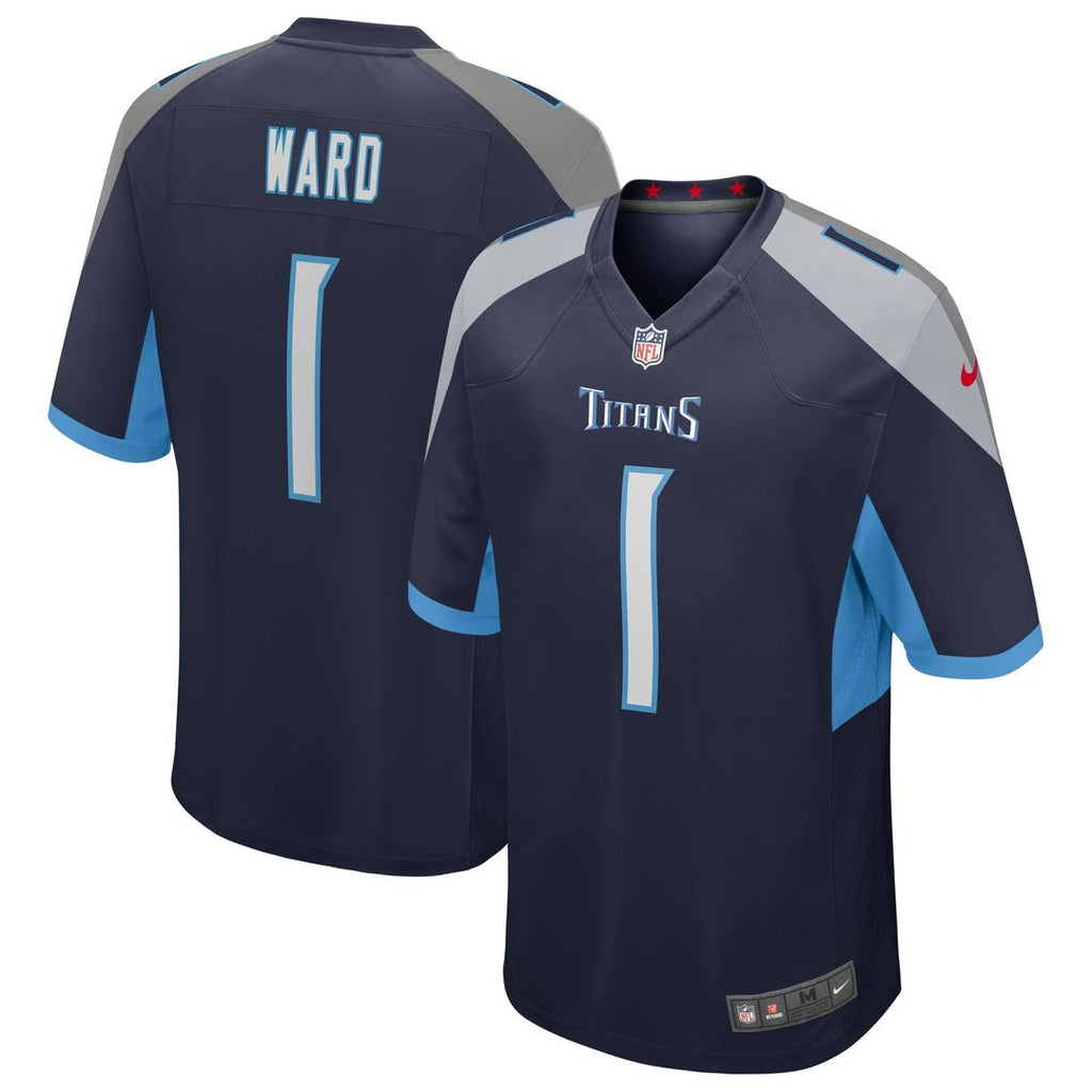 Cameron Ward Tennessee Titans Nike Alternate Game Jersey - Navy Official NFL Team Apparel Football Fan Gear