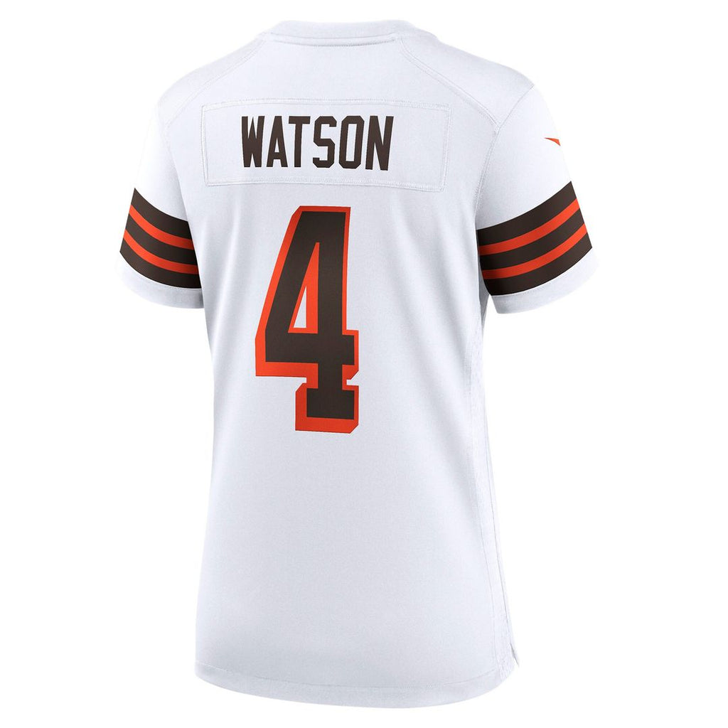 Deshaun Watson Cleveland Browns Nike Women's Player Jersey - White Official NFL Team Apparel Football Fan Gear