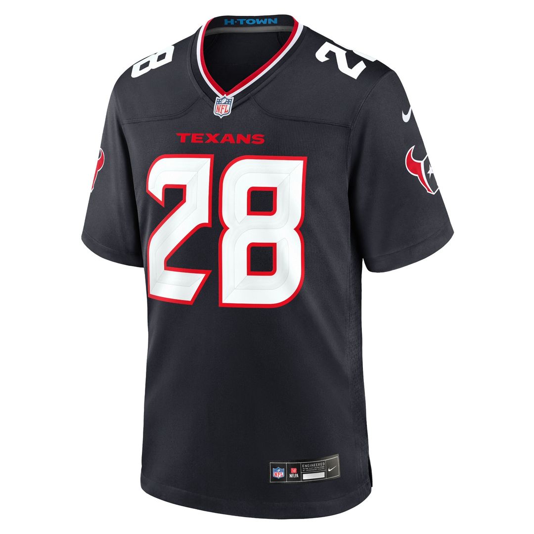 Joe Mixon Houston Texans Nike Game Jersey - Navy Official NFL Team Apparel Football Fan Gear
