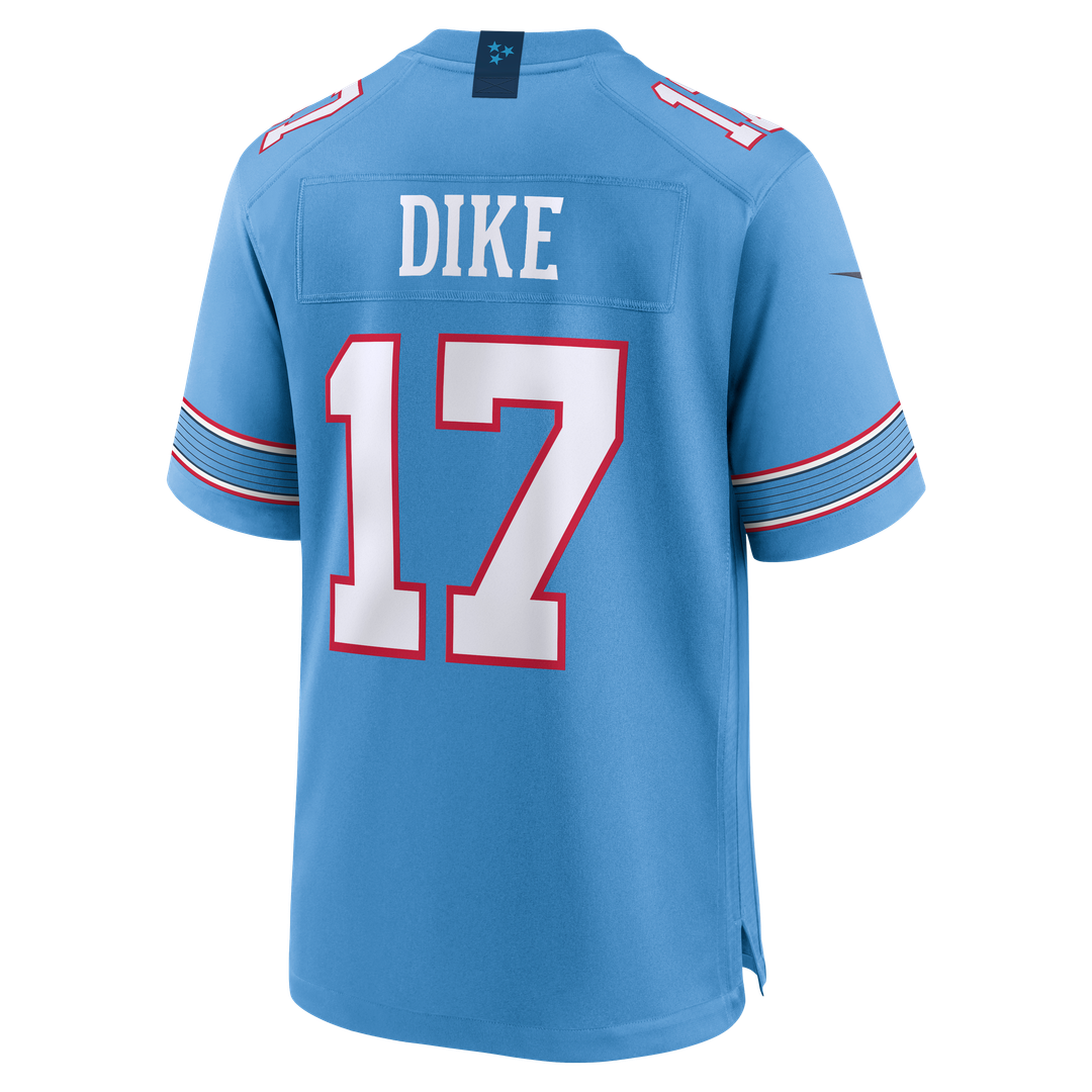 Chimere Dike Tennessee Titans Nike Team Game Jersey - Light Blue Official NFL Team Apparel Football Fan Gear