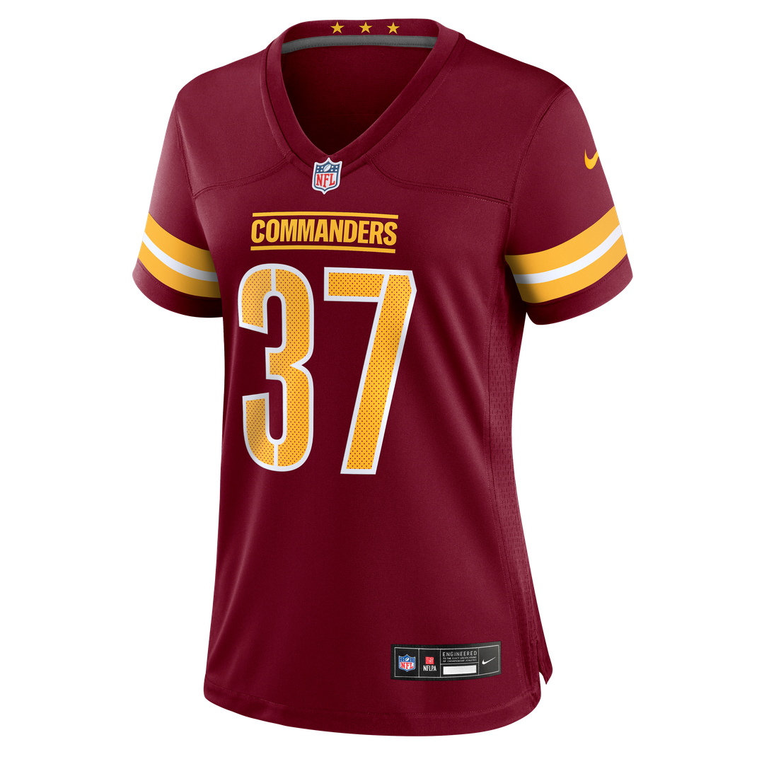 Car'lin Vigers Washington Commanders Nike Women's Team Game Jersey - Burgundy Official NFL Team Apparel Football Fan Gear