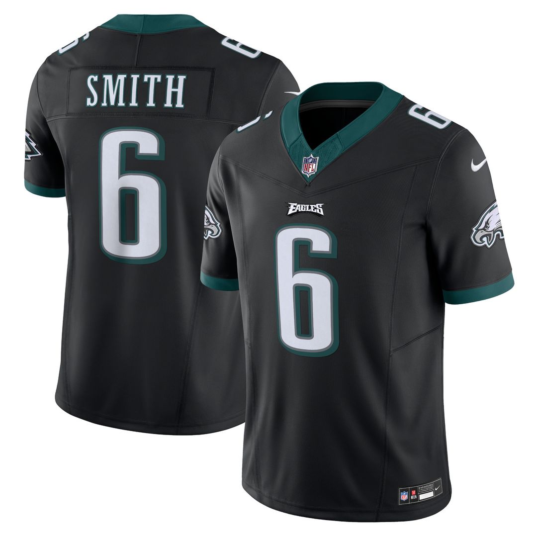 DeVonta Smith Philadelphia Eagles Nike Vapor F.U.S.E. Limited Jersey - Black Official NFL Team Apparel Football Fan Gear