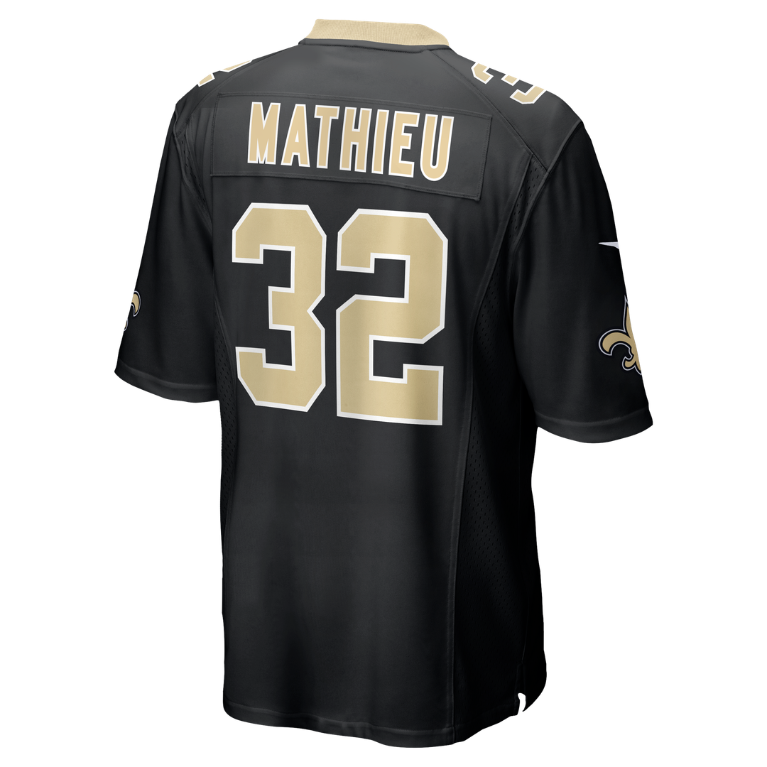 Tyrann Mathieu New Orleans Saints Nike Game Jersey - Black Official NFL Team Apparel Football Fan Gear