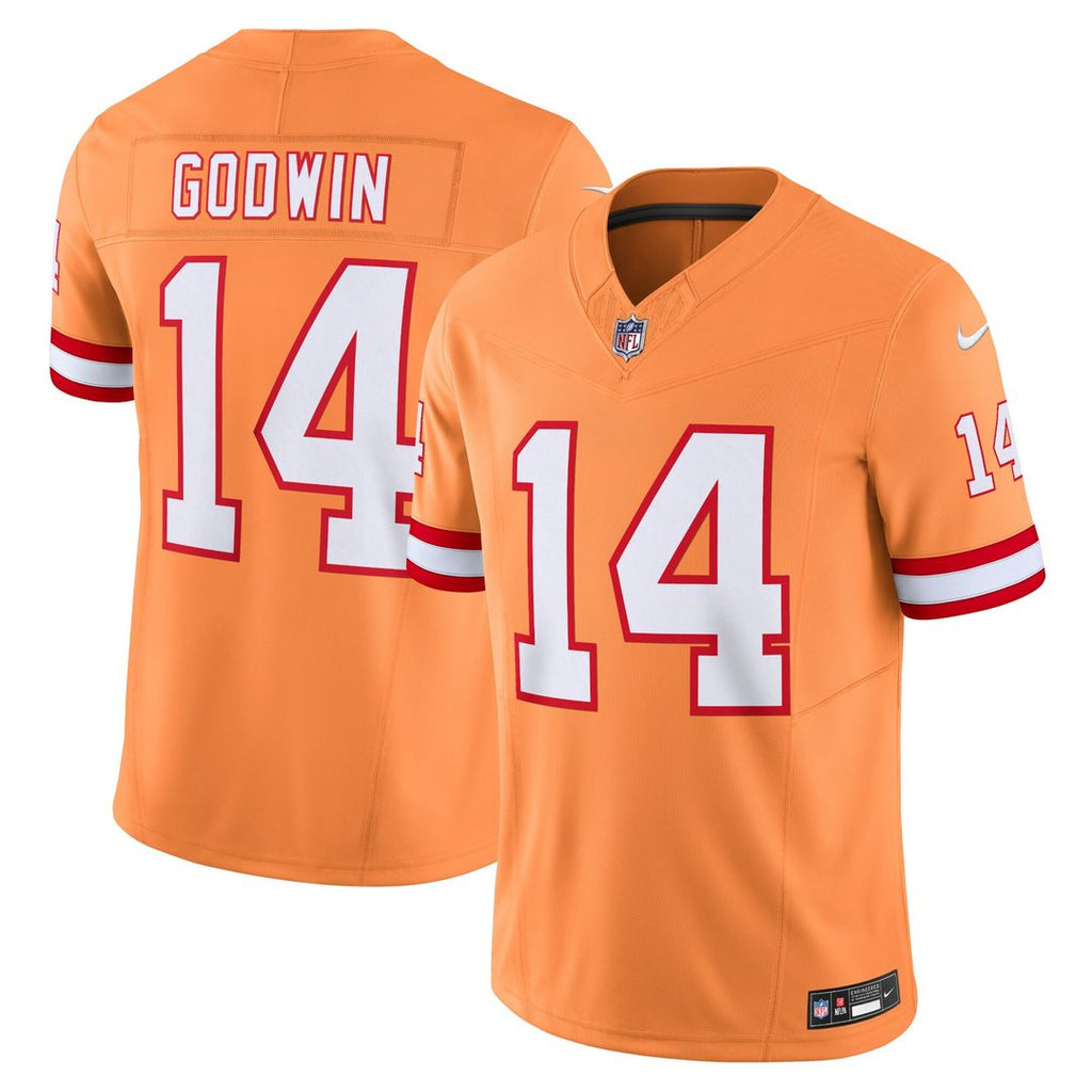 Chris Godwin Tampa Bay Buccaneers Nike Vapor F.U.S.E. Limited Jersey - Orange Official NFL Team Apparel Football Fan Gear
