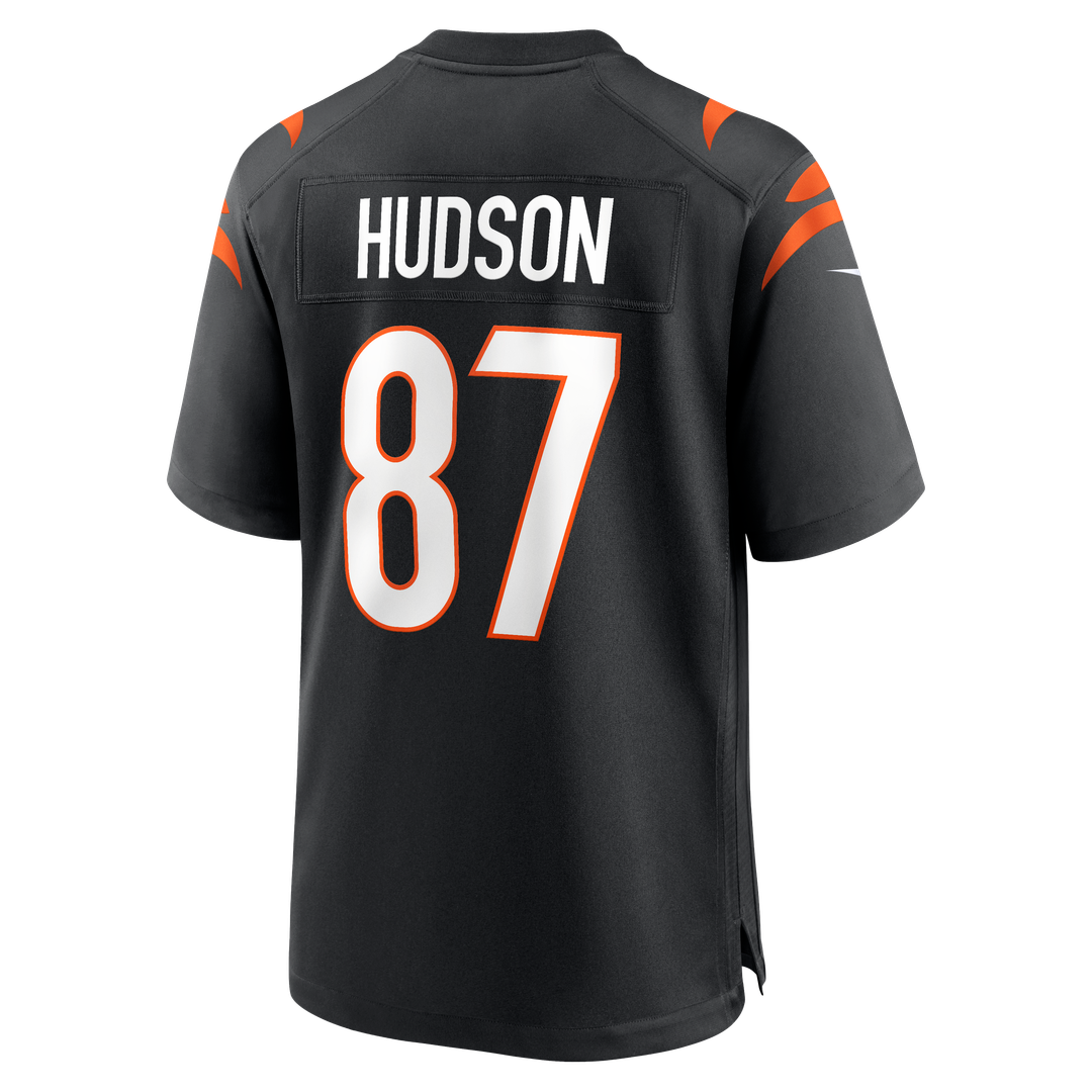 Tanner Hudson Cincinnati Bengals Nike Home Game Player Jersey - Black Official NFL Team Apparel Football Fan Gear