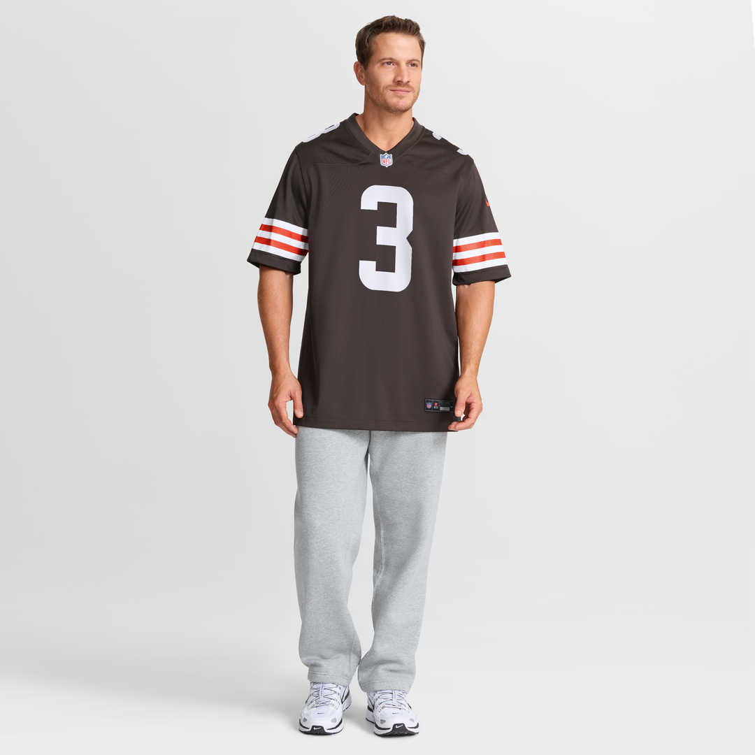 Jerry Jeudy Cleveland Browns Nike Game Jersey - Brown Official NFL Team Apparel Football Fan Gear