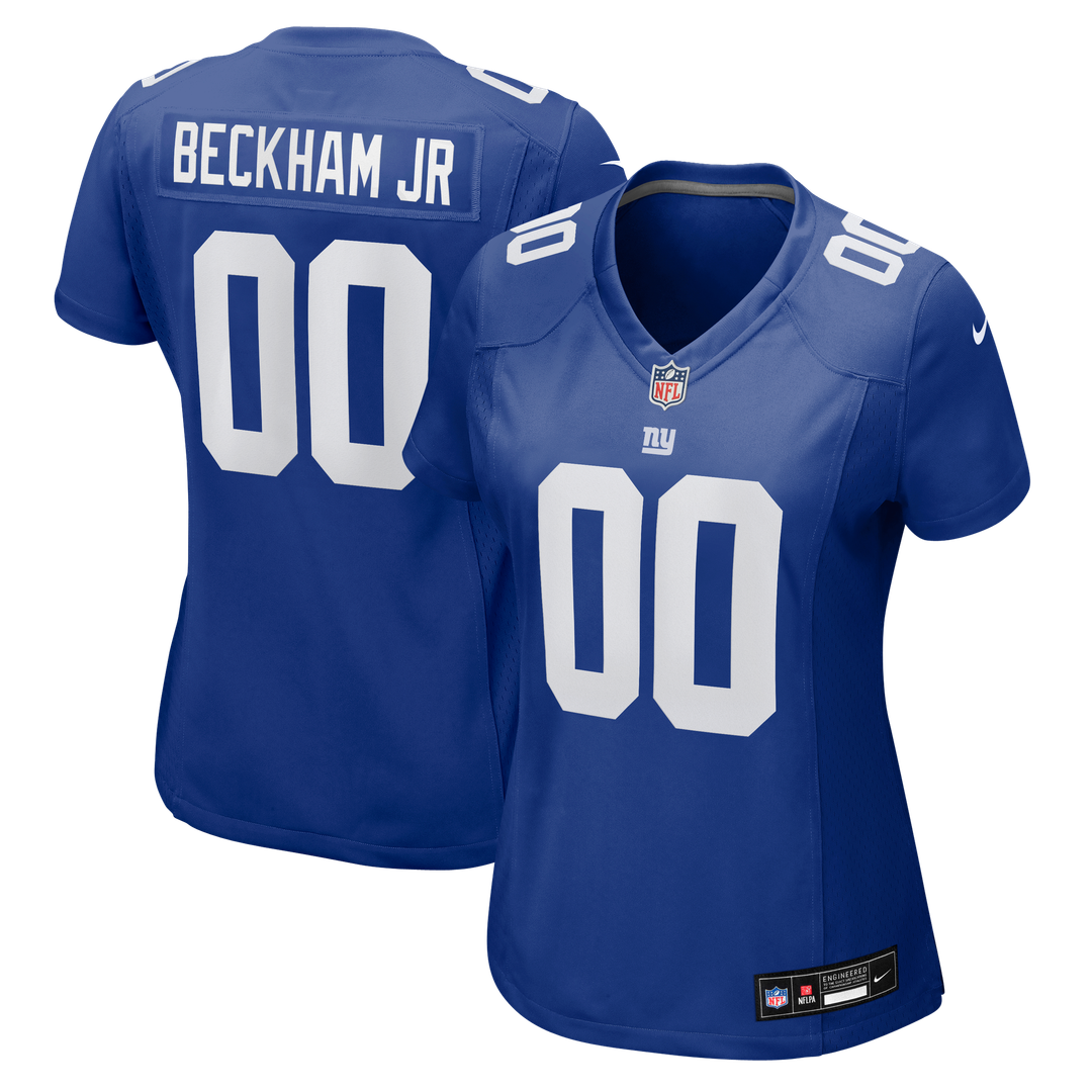Odell Beckham Jr. New York Giants Nike Women's Team Game Jersey - Royal Official NFL Team Apparel Football Fan Gear
