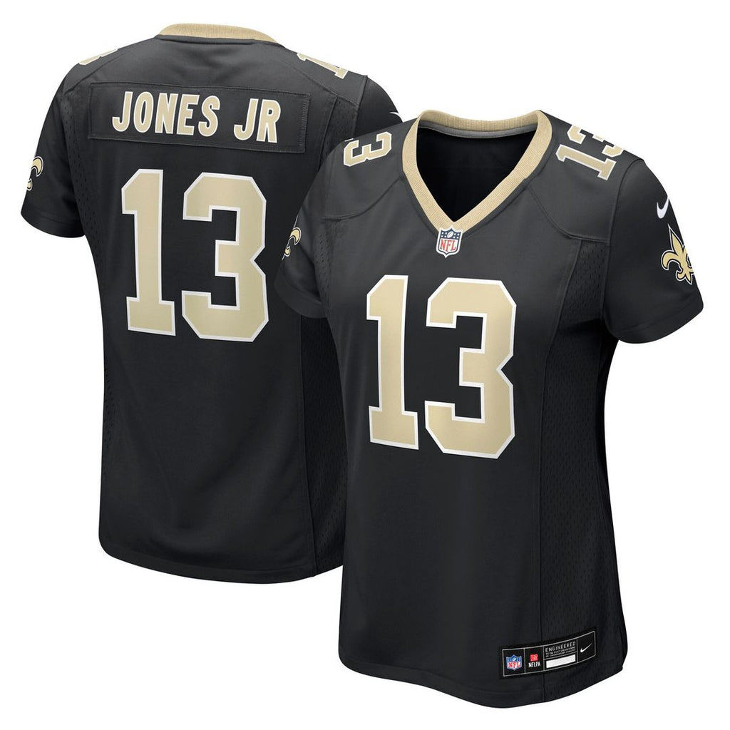 Velus Jones Jr. New Orleans Saints Nike Women's Team Game Jersey - Black Official NFL Team Apparel Football Fan Gear