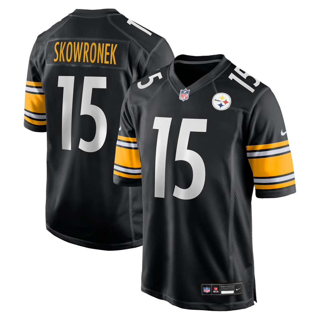Ben Skowronek Pittsburgh Steelers Nike Team Game Jersey - Black Official NFL Team Apparel Football Fan Gear